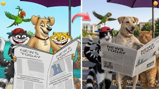 Honey Bunny Cartoon all Characters in Real Life 😲 | Honey Bunny Ka Jholmaal Cartoon | 