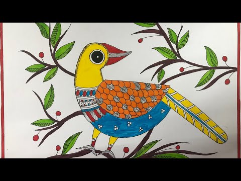 D'source Design Gallery on Madhubani Painting - Bengaluru - A regional  painting on nature and mythology | D'source Digital Online Learning  Environment for Design: Courses, Resources, Case Studies, Galleries, Videos