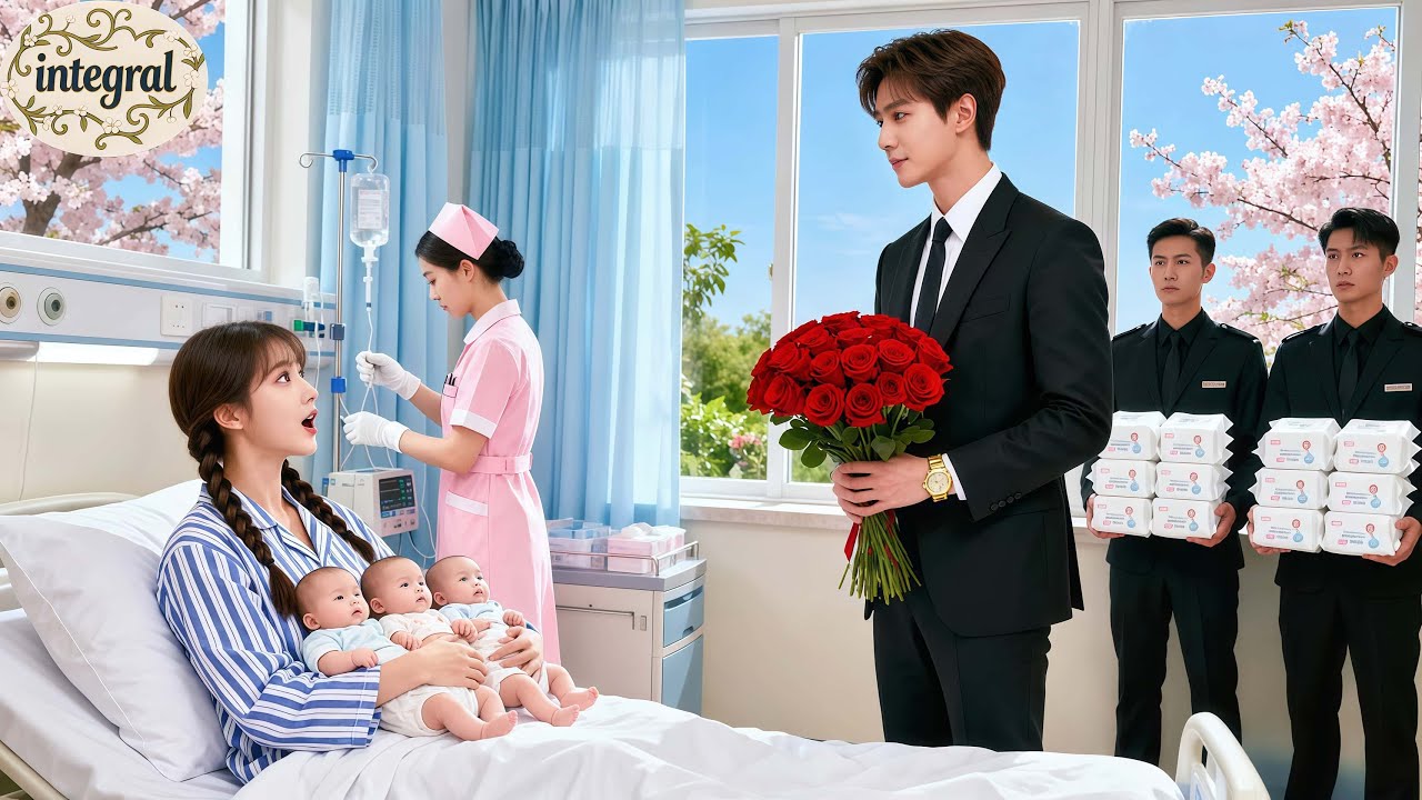 Uma noite com CEO estéril, pobre garota teve trigêmeos! CEO levou-os para casa com amor!