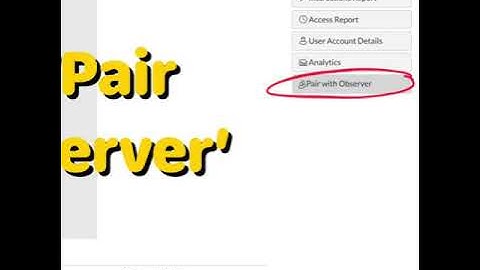 How to find Pairing Codes for Students