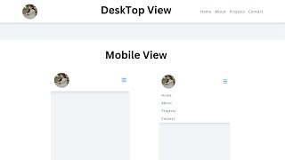 Hamburger Menu Using HTML, Css & Javascript | Day 28 Of 100 Day Project Hamburger Menu Source Code