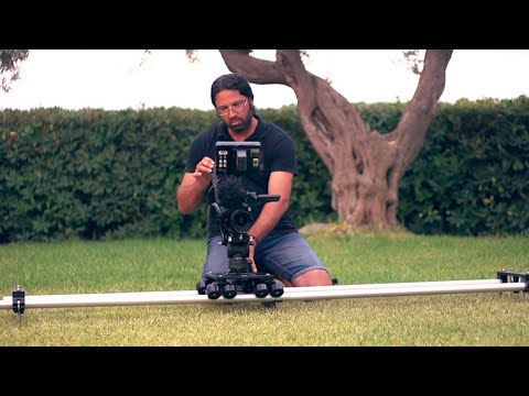 Proaim Polaris Portable Camera Slider Dolly with Track Ends– Affordable, 200kg/440lb| Review + Shots