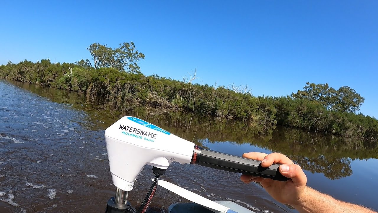 Watersnake Advance 70lb Trolling Motor review - YouTube