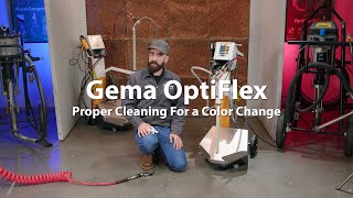 Gema OptiFlex Powder Units  Proper Cleaning Techniques