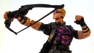 Marvel Legends Hawkeye Rocket Ra Series Action Figure Review