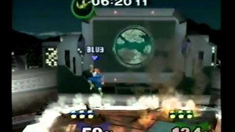 DDRKirby(ISQ) - 3-23,24-11 - SSBM - #110 - Green(Falcon) vs. Blue(Falcon).MPG