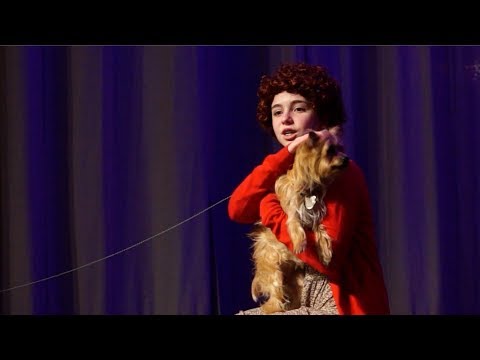 Celebrating 40 years of Annie with "Pepper" from the 1982 Film ANNIE