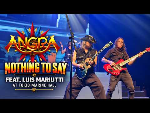 ANGRA | Nothing To Say | Feat. Luis Mariutti | Live in São Paulo 2026 | 4K Video | #angra
