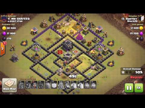 Hartley 3 Stars on TH9 w. GoHog