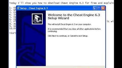 How to download Cheat Engine 6.3 for free