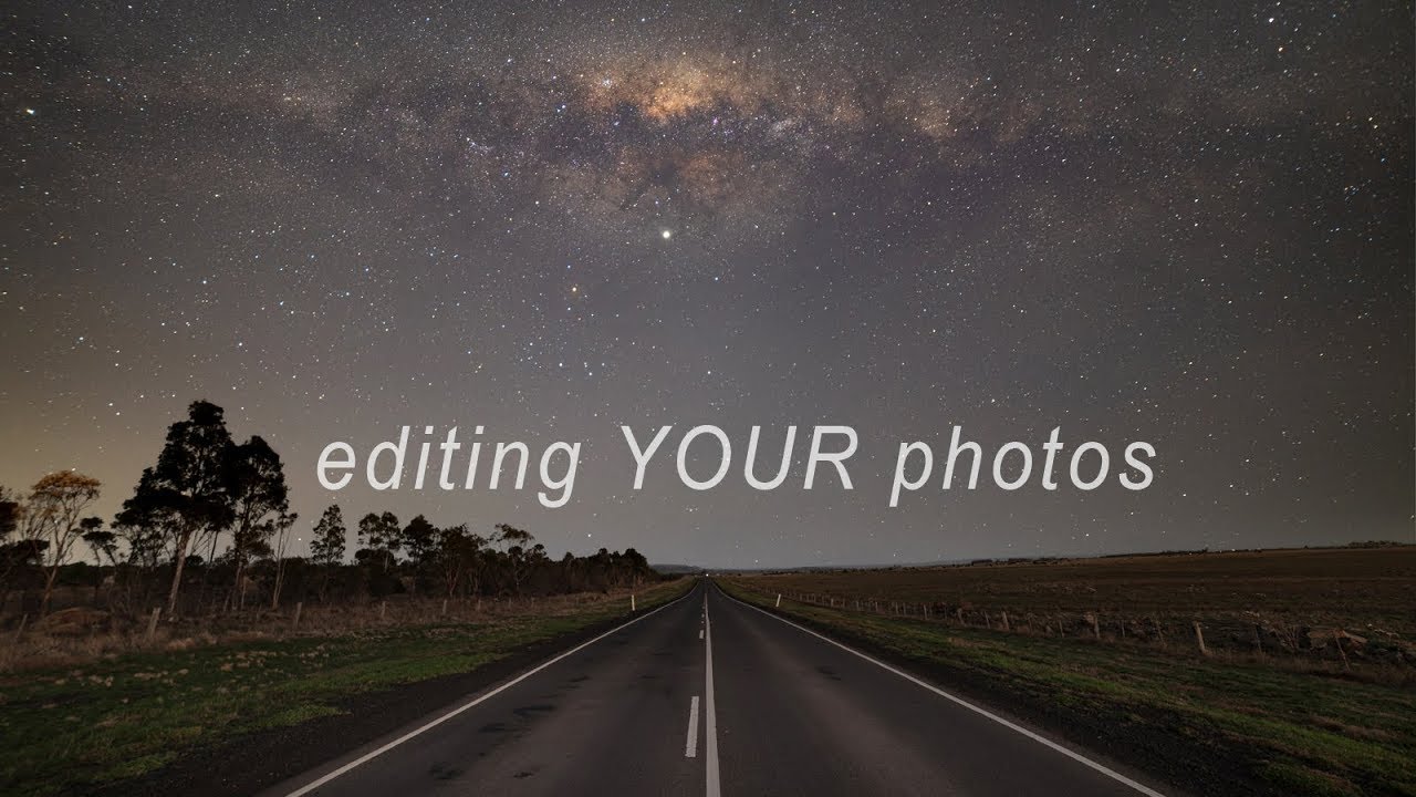 Editing YOUR PHOTOS - Milky Way w/ Twilight Foreground