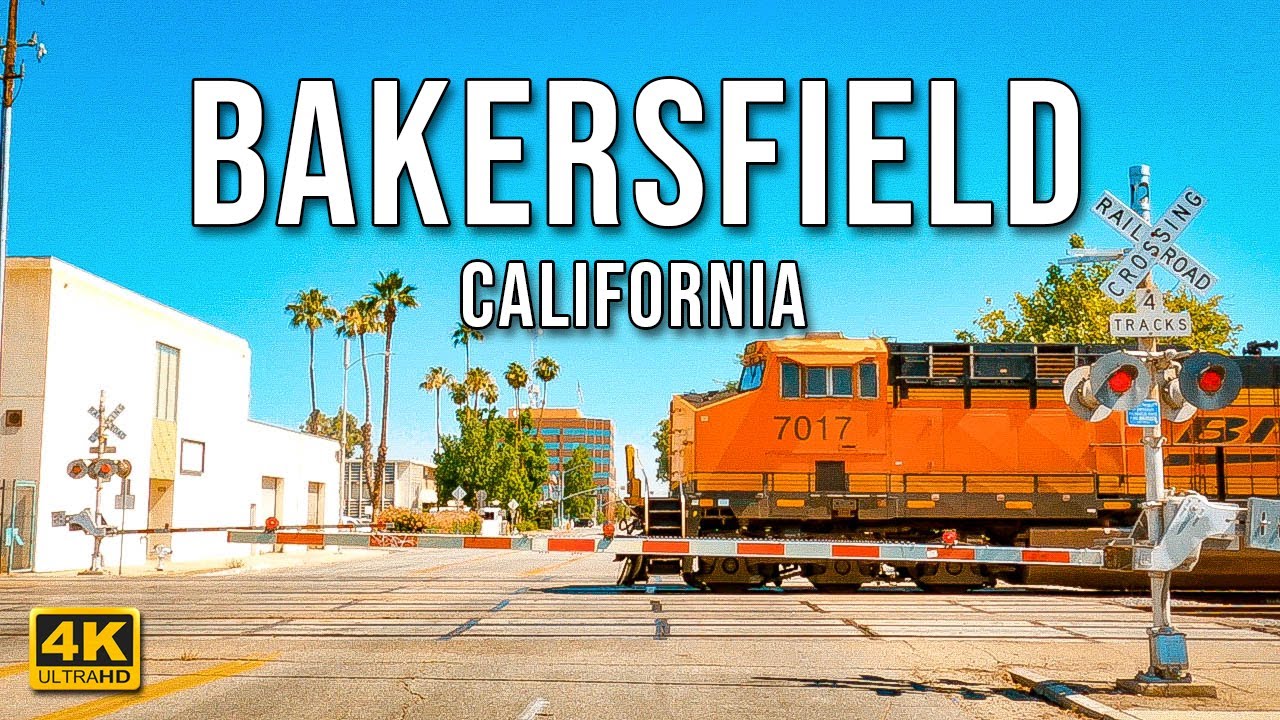 Driving Around Bakersfield California [4K] | United States