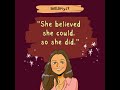 She believed she could so she did happy womens month  bellamy17