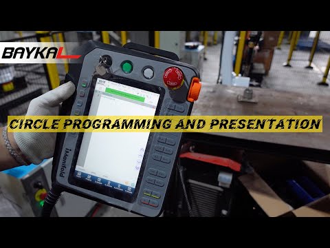 Baykal Welding Robots - Teaching Programming