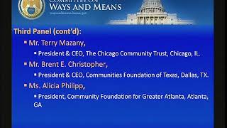 W&M Hearing: Feb 14, 2013
