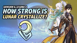 Lunar-Crystallize Is My New Favorite Lunar Reaction Genshin Impact 6.3Luna 4 Gameplay Review
