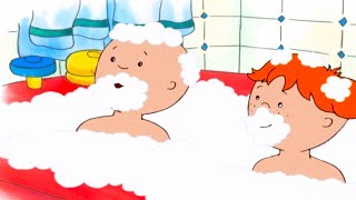 Caillou and the Snow Bath | Caillou Cartoon