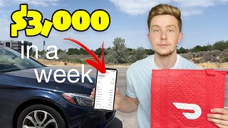 Making $3,000 in a Week With Doordash