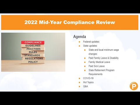 HR Compliance: Mid-Year Review 2022