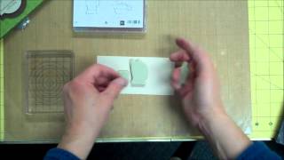 Stampin' Up!  Two Minute Quick Tip:  Align Clear Stamps Before You Stamp!