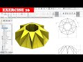 Solidworks Tutorial For Beginners - Exercise 16