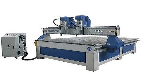 DOUBLE HEAD CNC ROUTER MACHINE (TRIJ-1625) [CNC WOOD ROUTER MACHINE] - trijtech