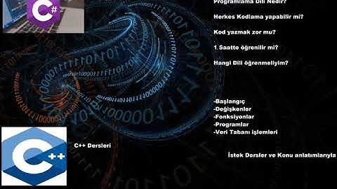 C#, C++ Dersleri Sıfırdan Öğrenme Başlangıç #c# #csharp #algoritma