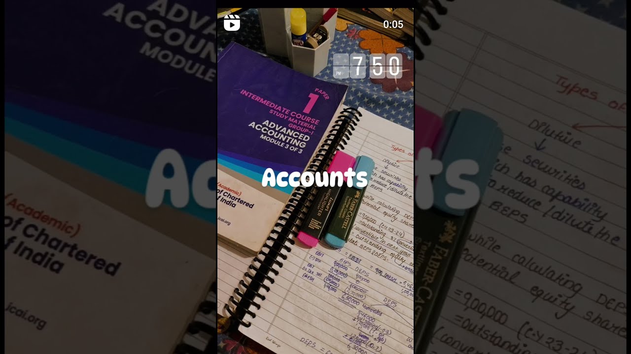 A Day In Life Of CA Intermediate Student Study Vlog Motivation Aspirant 