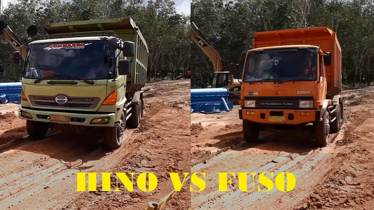  Dump  Truk  Hino Dan Mitsubishi Fuso  Dump  Truk  Pilihan Di 