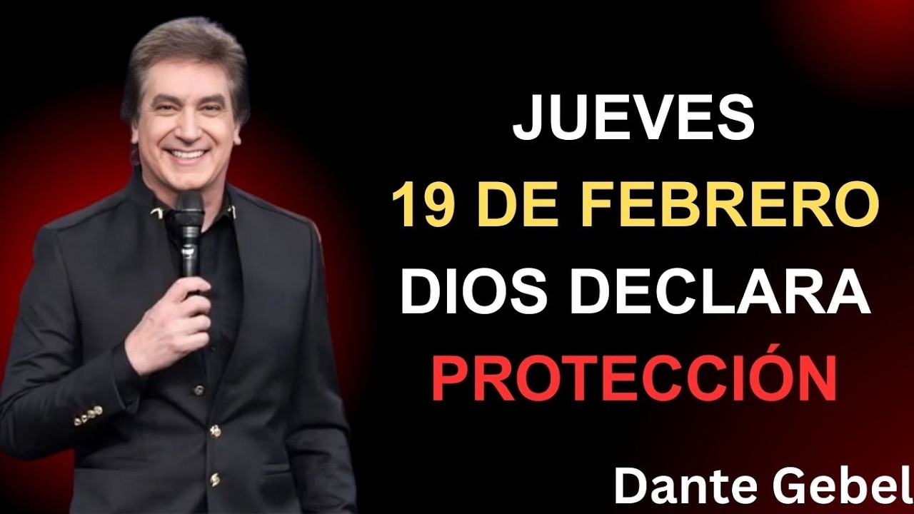 EMPIEZA EL JUEVES CON FE 🙏 Cuando Temes Por Tu Familia | Dios Declara Protección |  de Dante Gebel