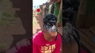 Clean Retwist + Styled Dreadlocks Ponytail 😮‍🔥 | Neat Parts Transformation! #locs