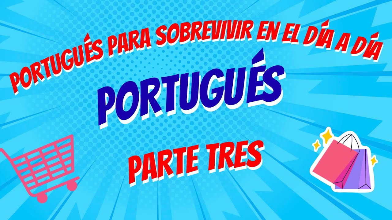 Portugués para principiantes: diálogos en la tienda, farmacia y aeropuerto 🇧🇷 Nivel A1