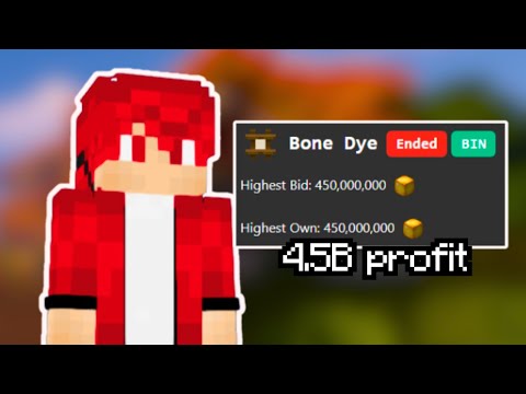 The worst AH flipping bot I have ever seen... (Hypixel Skyblock)