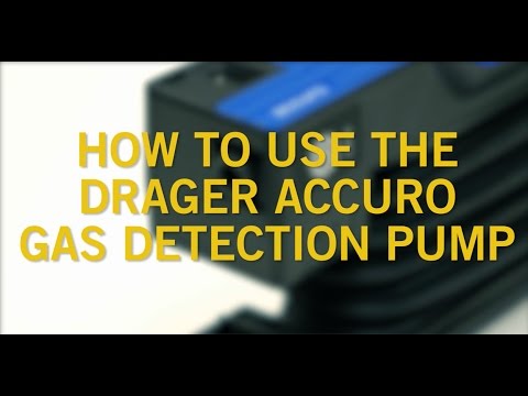 How to Use the Drager Accuro Gas Detection Pump - 6400000
