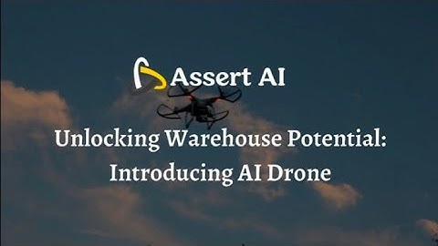 Introducing AI Drones for Warehousing!