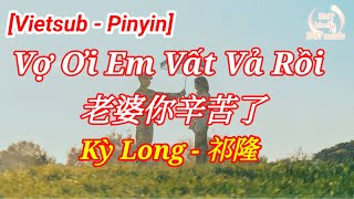 [Vietsub + Pinyin] Vợ Ơi Em Vất Vả Rồi 老婆你辛苦了 | Kỳ Long 祁隆 | Nhạc Hoa Tình Nghĩa Vợ Chồng Cảm Động