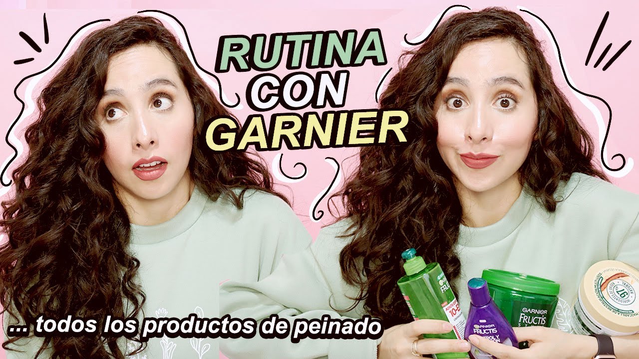 La mejor rutina y productos para cabello rizado - Garnier