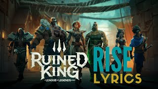 RISE (UNSECRET Cover) | Ruined King | Lyrics