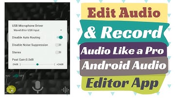 Best Audio Editor Android App | How to Use Wave Editor Pro for Audio Editing & Recording