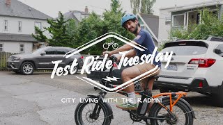 City Living With Radmini Test Ride Tuesday