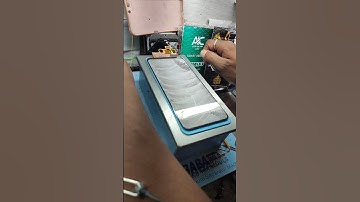 How to repair any android smart phone broken original display glass LCD screen easily #shorts