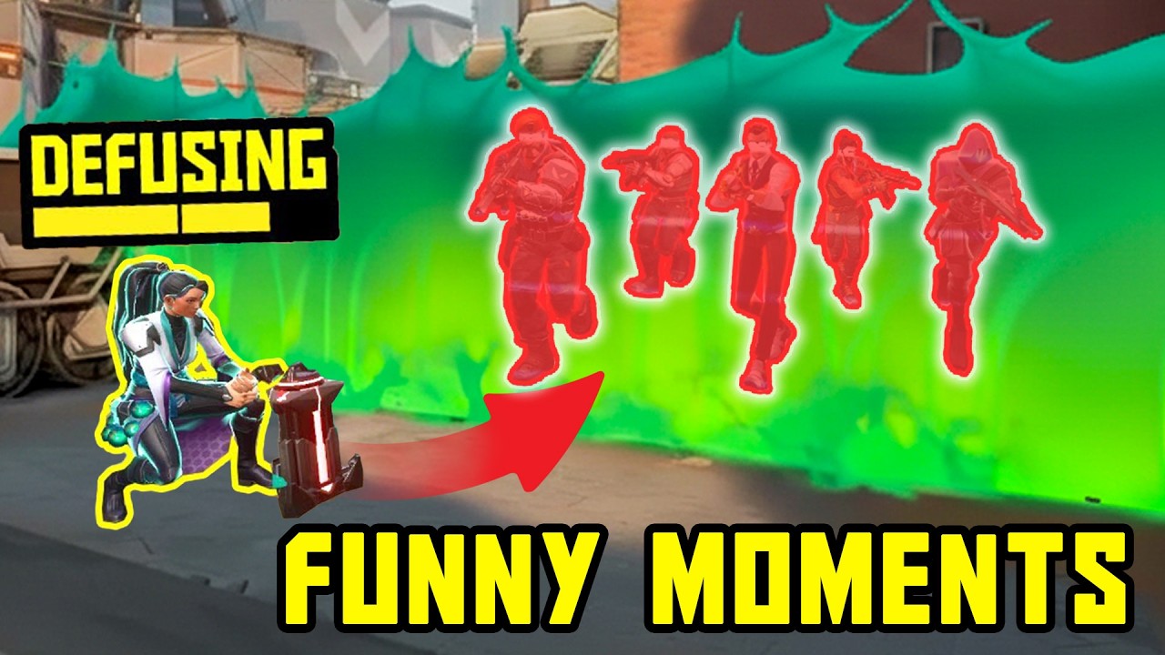 FAIL & FUNNIEST MOMENTS IN VALORANT #315