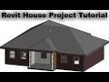 Revit House Project Tutorial For Beginners 2d House Plan And 3d House Model