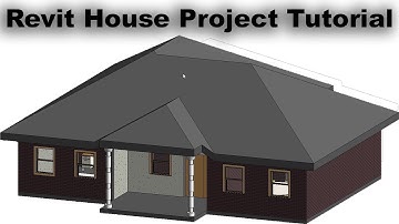 Revit House Project Tutorial For Beginners 2d House Plan And 3d House Model