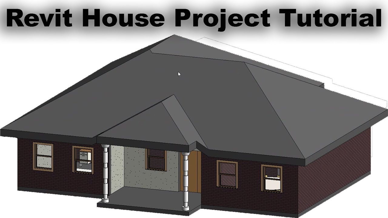 Revit House  Project Tutorial For Beginners  2d House  Plan  