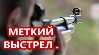 СТРЕЛЬБА ИЗ  ВОЗДУШКИ ПО СУПЕР МАЛЫМ ЦЕЛЯМ .