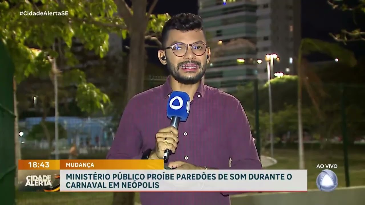 Ministério Público proíbe paredões de som durante o Carnaval em Neópolis - Cidade Alerta