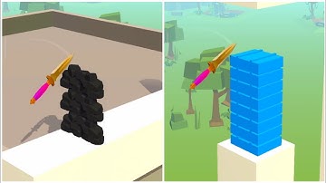 Slice Master | Very Satisfying and Relaxing ASMR Slicing Game - 134