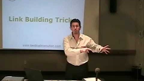 Patrick Schwerdtfeger on SEO Link Building Tricks