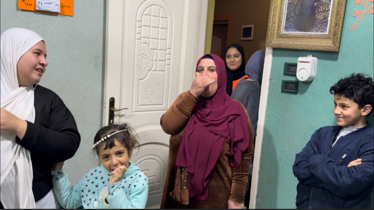 سوسن اختي حلفت لتجمعنا كلناوتعمل العزومه قبل زوجي ما يروح العمره 🕋شوفوا فرحت سلايفي اخر ليله لزوجي⁉️